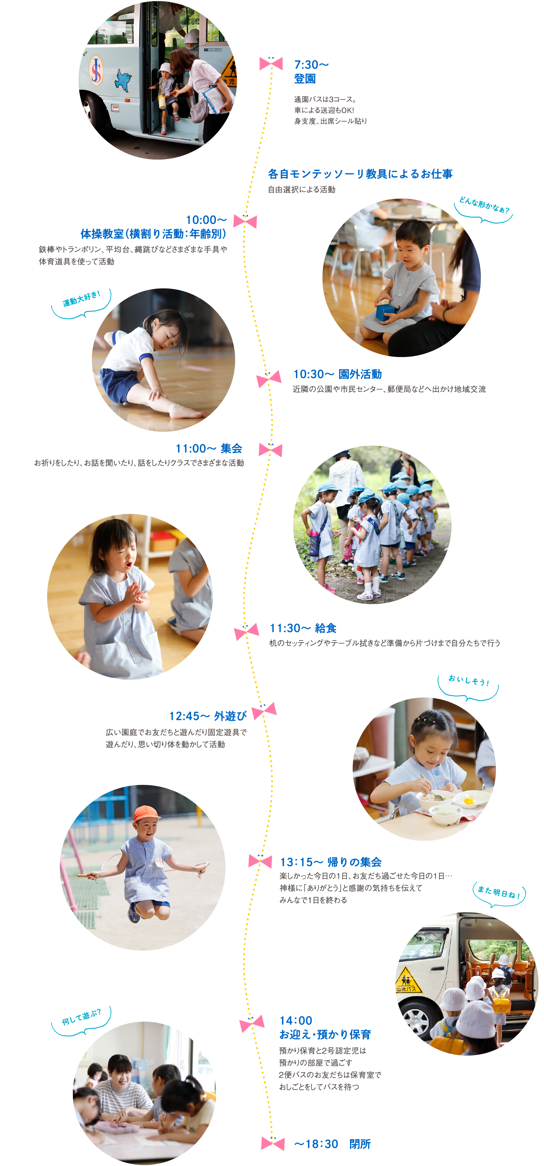 ３～５歳児の一日